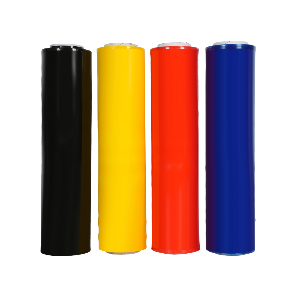 0.015MM-0.045MM Ketebalan Balutan regangan berwarna